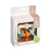 Textured teething keys