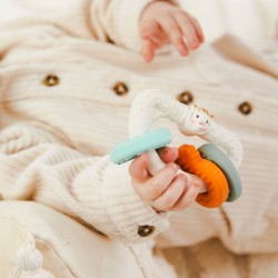 Textured teething keys